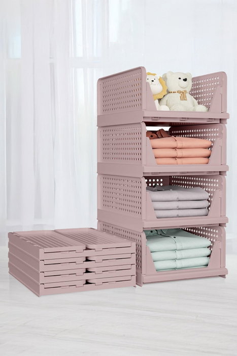 Hanah Home Estantería Multiusos Lavine - Powder